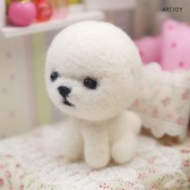 아트조이 DIY 강아지 양모펠트 키트 비숑프리제