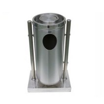 거리형 원형재떨이휴지통 지름500mm 모래겸용쓰레기통 다용도 회, 단품