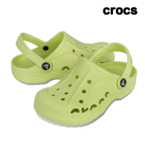 크록스 키즈 바야 클로그 K 샌들 라임제스트 207013-3U4