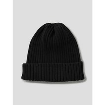 [에잇세컨즈] 코튼 골지 비니 블랙 (19318BWY25)