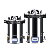 레토르트 살균기 스테인레스 멸균기 고압 증기 소형, 12L(3밸브 강화)