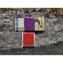 [아담스] 골프내기지잡 타조가죽, 상세 설명 참조