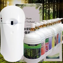 향기나라 자동분사기+ 쿠모S / 화장실 욕실 사무실 거실 실내 향기 디스펜서 자동분사 방향제 반려견 애견 고양이 아로마 냄새제거 악취제거제, 향기2개(분사기미포함), 라벤더, 2개
