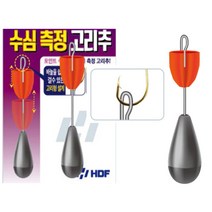찌낚시 수심측정추 국산 바늘걸이 수심측정고리추, 수심측정추 40g, 1개