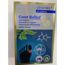 Vitatree Vt Gout Relief 비타트리 가우트 릴리프 60정, 1개