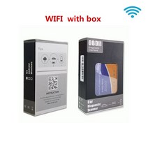 자동차 진단기 obd2 wifi elm327 v 1.5 스캐너 for iphone ios android 자동 obdii 진단 도구 obd 2 odb ii elm, elm327 v1.5 와이파이 박스