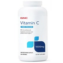 GNC 비타민 C 1000MG 타임릴리즈 360정, 1개
