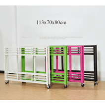 이동식 진열대 매대 가판대 행사용 판매대 옷가게, 핑크세대 작은 글씨 홍보