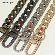 1 조각 4 색 금속 가방 체인 Sac Chaine 가방 부품 핸드백 가방에 대 한 금속 스트랩 핸드백 체인에 대 한 어깨 끈 가방 부품 & 액세서리