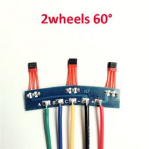 전동킥보드 브러시리스 DC 모터 홀 센서 3144 요소 2 륜/3 륜 전기 자동차 350W 1000W, 03 60 2wheel cable