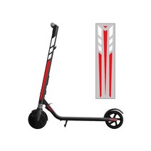 전동킥보드 전기스쿠터 세그웨이 나인봇 ES1 ES2 전기 스쿠터용 반사 스티커 방지 야간 경고 사이클링 바, 07 E