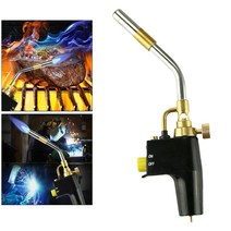 pro jumbo mapp 프로판 가스 용접 토치 헤드 노즐 도구 화염 총 브레이징 빠른 화재 솔더 버너