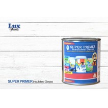 럭스 슈퍼프라이머 1L 언더코트 슈퍼젯소 칼라 젯소, 투명, 1000ml