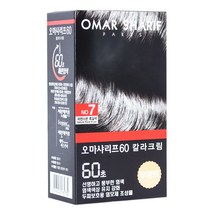 오마샤리프 60초 염색약 7호-자연스런흑갈색, 단품