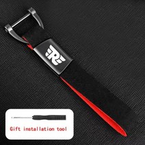 로얄 엔필드 총알/유성/클래식 350 500 인터셉터 650 콘티넨탈 GT 535 히말라야 411 400 액세서리 키 체인, Black Red