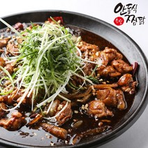 [봄내푸드] 국내산 닭으로 만든 안동식 순살찜닭 1kgx2팩, 단품