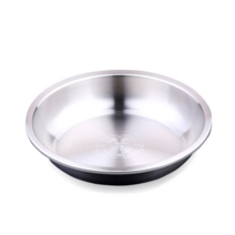 (주)트리 인천가정지사 쿠킹스 원형 스텐 그릇(18cm)/야외 오토캠핑장 식기 (9376487), 기본