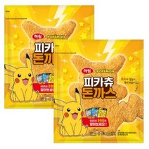 하림 포켓몬 피카츄 돈까스 500g 2개