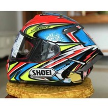 쇼웨이 헬멧 쇼에이 바이크 홍진 클래식 오토바이 SHOEI-X 14 헬멧 X-14 주년 기념 에디션 레드 카토 풀, 01 1