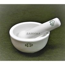 삼화 막자사발 유발유봉 소형 9cm 12cm 15cm 삼화세라믹 약절구 약분쇄기, 외경12cm