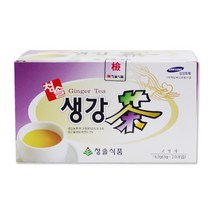 청솔 생강차 (20T)X30개입 BOX 식품 > 커피/차 티/전통차 기타전통차 기타전통차류, 160g, 160g, 1개