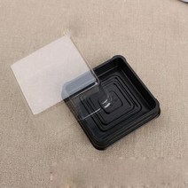 머핀 포장 휘낭시에박스 에그타르트포장 쿠키박스 신제품 프로모션- . . 플라스틱 사탕, 8x8x4.3cm1, 100개