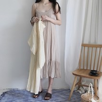 오노마 오노마 ONM F09901 예쁜 롱끈나시원피스 니트원피스코디용 (7986065)