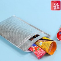 보냉팩 E460 15p 은박지퍼백 손잡이보냉팩 은박보냉백 20x30, 15개입, 1298318