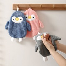 주방핸드타올 펭귄핸드타올 1+1, 펭귄핸드타올 2p 랜덤색