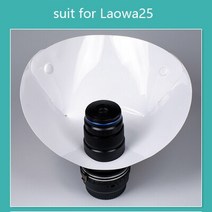 매크로 사진 반사판 Canon100mm 무사각 곤충 수술 빗방울 클로즈업 촬영 조명 커버 55  58 62 67 72mm, 06 Laowa25mm