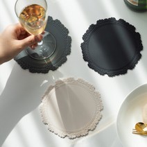 sales class국산 실리콘 컵받침 북유럽 디자인 예쁜 카페 잔받침(도매 문의 환영), 아르누보 라벤더퍼플