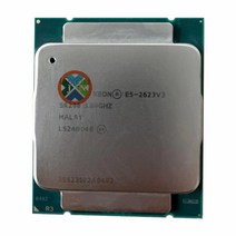 컴퓨터조립 제온 CPU E5-2623V3 SR208 3.00GHz 4 코어 10M LGA2011-3 E5-2623 V3 프로세서 E5 2623V3 배송 2623