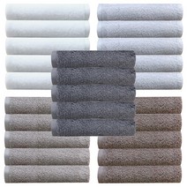 송월타월 호텔수건 크러쉬 150g 30수 면사 10p + 독일행주 1p 세트, 아이보리, 랜덤 발송, 1세트