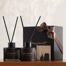 아뮈잔트 프리미엄 실내 디퓨저 방향제 120ml+120ml 선물세트, 블랙체리