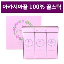 국산 아카시아 꿀 스틱 지리산 천연 벌꿀 토종꿀 로얄제리 프로폴리스 효과 짜먹는꿀 허니스틱, 1조, 36포 1set