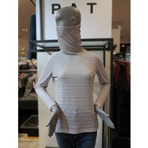 PAT 여성 여름 전판 패턴 마스크형 긴팔 티셔츠 1I45401-190
