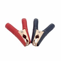 스트라이프 악어집게 접지 용접 방전 점프선 브라켓 어스 클램프 밧데리홀더 클립 충전 케이블 배터리, 집게 051000DC