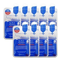 메디힐 NMF 아쿠아링 앰플 마스크 EX, 1매, 9개