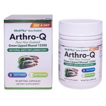 [뉴질랜드직구] MediPlus 고급 제품 Arthro-Q 90Softgel 1pack, 수량, 상세참조