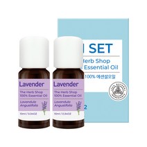 더허브샵 에센셜오일 라벤더, 10ml, 2개