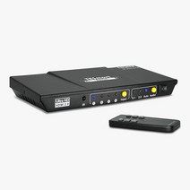 [usb포트선택기] 티이스마트 2포트 HDMI KVM 스위치 4K 60Hz 모니터 셀렉터 선택기, HDMI + USB 통합 케이블 3M