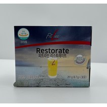 독일피엠 미네랄쥬스 리스토레이트 200g(6.5g*30) 독일제조 저녁쥬스 1개, 6.7g