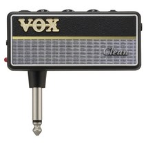 VOX amPlug2 Clean AP2-CL 헤드폰 기타 앰프 (일렉기타용 / 순수한 클린 사운드와 하이 엔드 오버 드라이브 사운드 / 이펙터 내장)