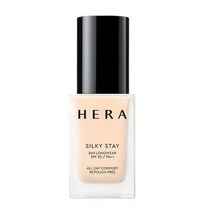 헤라 실키 스테이 24H 롱웨어 파운데이션 SPF20/PA++ 15g, 21N1 바닐라, 6개