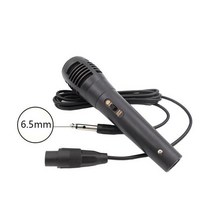 마이크 노래방 스피커용 휴대용 유선 다이나믹 무지향성 핸드헬드, 2.6.5mm plug