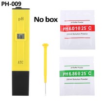 tds 수질 측정기 검사 . 고정밀 테스터 수영장 수족관 모니터, ph009-ye ph-atc