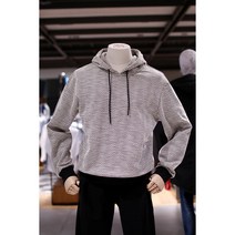 [AT.P.CO] 이태리 수입 안토니 모라토 지그재그 패턴 후드 티셔츠 MMTFL5839(900)