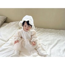 여아 바디슈트 샤 겨울 백일 돌 잔치 원피스 촬영룩 레이스