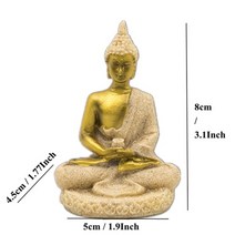 반가사유상 관세음보살상 석불 좌불상 Vilead 16 스타일 자연 사암 부처님 동 태국 힌두교 fengshui 입 조각 크리스마스 장식 홈 매장, 부처 12136, 사진으로