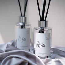 플로피움 디퓨저 200ml 대용량 실내 방향제 집 화장실 사무실 선물, 웜코튼